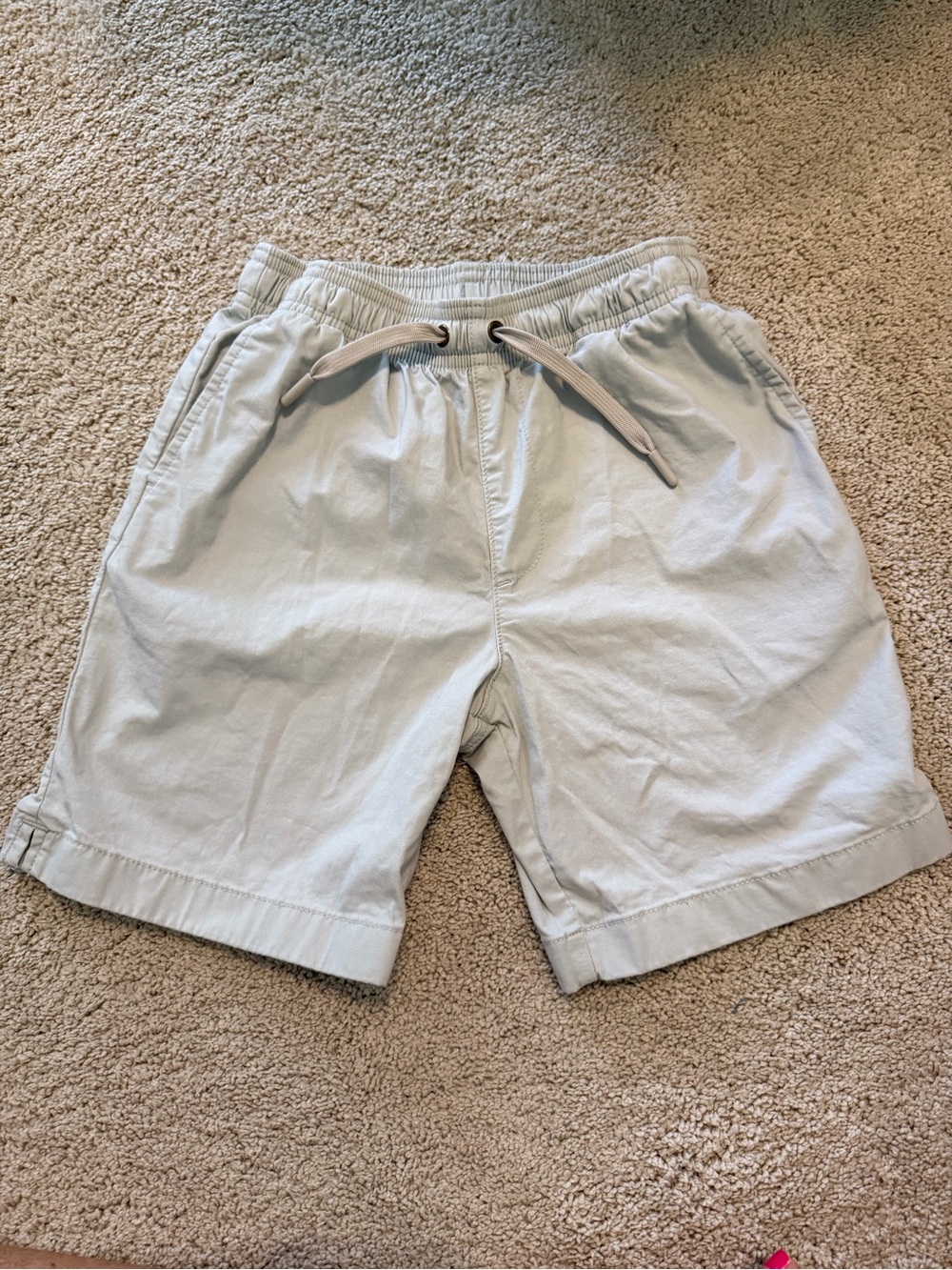 Boys CrewCuts Khaki Casual Drawstring Shorts
